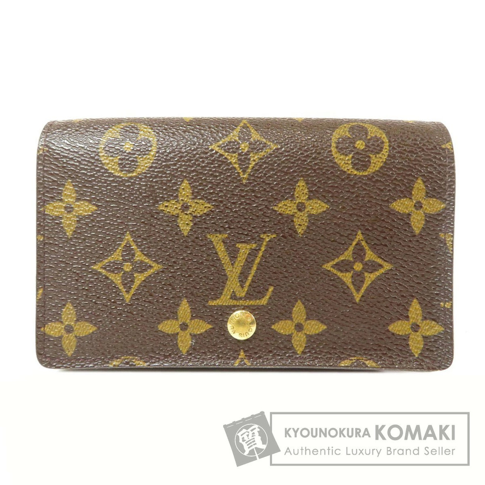 Louis Vuitton Portefeuille Tresor Bi fold Wallet Monogram Canvas
